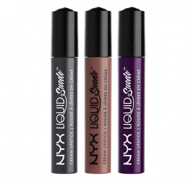 Набор жидких помад для губ NYX Cosmetics Liquid Suede Cream Lipstick Set 2